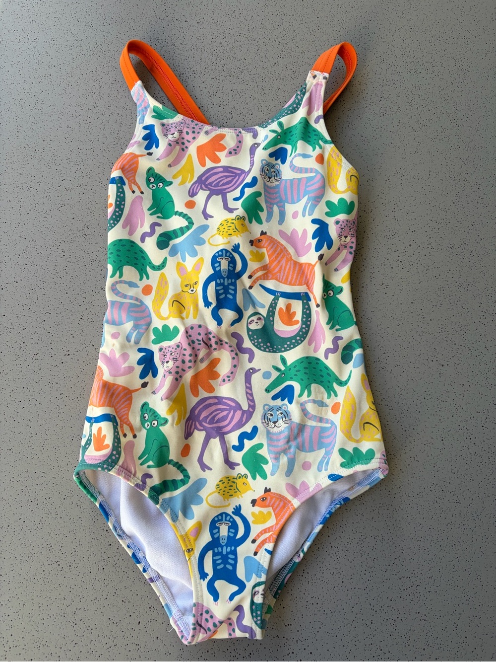 Mini Boden Girls Swim One Piece - Size 5/6